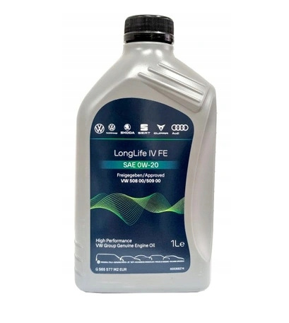  VW Longlife IV FE 0W20 508.00/509.00  1L  